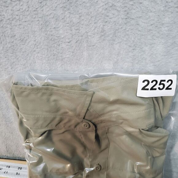 5.11 Tactical Shirt Men Small Tan Marksman Utility UPF 50 Short Sleeve Button Up - Picture 10 of 10